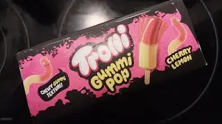 Жевательные конфеты Cherry Lemon Trolli Gummy Pop от Ferara Candy Company от Food / Drink Review