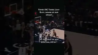 Leaky Black showing out in the #nbagleague #nba #northcarolinatarheels #ytshorts #youtubeshorts