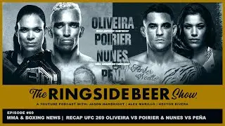 The Ringside Beer Show | Ep.60  Recap UFC 269 Oliveira vs Poirier | Nunes vs Pena