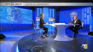 Otto e mezzo - Caccia all'immigrato (Puntata 13/05/2015)