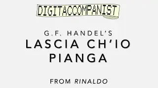 Lascia ch'io pianga &ndash; Digital Accompaniment
