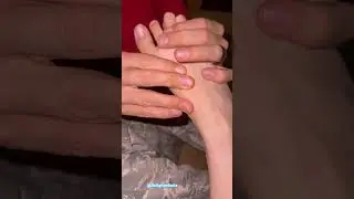 Enjoying a foot massage #feet #footmassage
