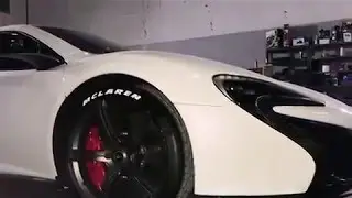 McLaren 650s in the house for tire letters at 971Kustoms