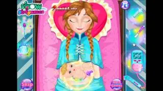 Frozen Anna  Give Birth a Baby game