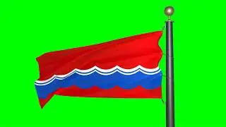 Flag of the Estonian Soviet Socialist Republic (reverse - green screen)