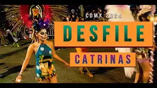 VOY AL MONUMENTAL DESFILE CATRINAS 2024 CDMX, Hasta donde Aguante, El errante Mx