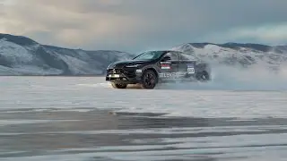Lamborghini Urus на льду Байкала 2022