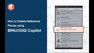 Delete Unused Reference Planes in Revit Automatically with BIMLOGIQ Copilot