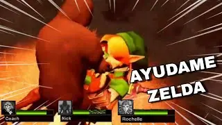 ZELDA CONTRA ZOMBIES 😨| Left 4 dead con Mods
