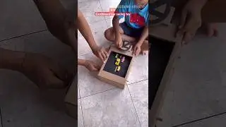 Cardboard se Road Traffic Game Banaya | Toy Car Racing Experiment | Krishna Technically 9140