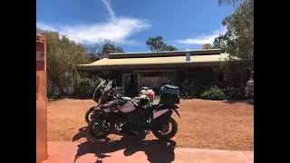 Outback Adventure Motorcycle Ride - Warburton Roadhouse to Tjukayirla Roadhouse -Great Central Road