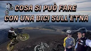 COSA FARE IN BICI SULL&rsquo;ETNA 🤔🌋🚵//#vlog 