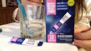 ASMR, Dream Water Sleep Powder, Product Review & Info, Gluten Free, Soft Spoken