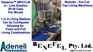 Modular Pre Cut Cap Lining Machine