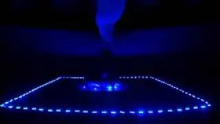 Victoria Vesna and James Gimzewski - Blue Morph, Intercative Installation / Nano Art, 2008