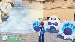 What if use Crabominable work again freeze Fountain? - Pok&eacute;mon Legends Z-A
