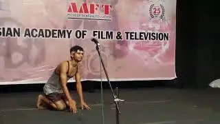 A story of poor hungry child (solo acting)