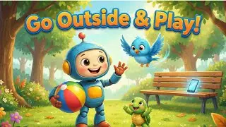 SmartToon учится играть на улице | Забавный урок о том, чем экраны отличаются от игр на улице