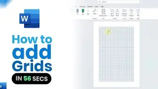 Как добавить сетки в MS Word [просто]