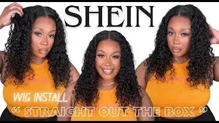 Effortless SHEIN Wig Review & Try On | Straight Out of the Box Wig!!