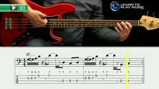 Ex083 - Beginner Slap Bass - Solo Mix
