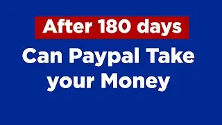 What happens if u don't withdraw frozen PayPal money after 180 days | Can PayPal take your money?