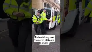 Police confiscating high-powered ebikes @Condartist #ebike #police #sieze #shorts