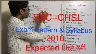 SSC-CHSL SYLLABUS & EXAM PATTERN | SSC - CHSL EXPECTED CUT OFF-2018