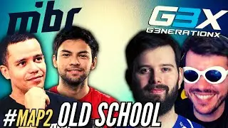 TIME GAULES vs TIME NAK MD3 | G3X vs MIBR CS:GO OLD SCHOOL - MAP 2 INFERNO