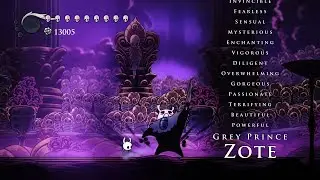 Grey Prince Zote (Charmless / Radiant difficulty)