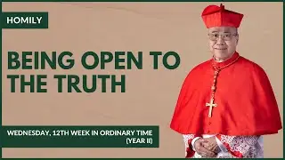 Being Open To The Truth - William Cardinal Goh (Homily - 26 Jun 2024)