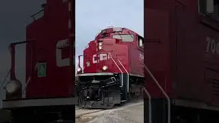 #shorts CP 6644 and another SD70ACu fly by.