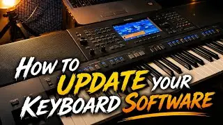 How to update keyboard Software | Yamaha Sx series | firmware update version 1.11