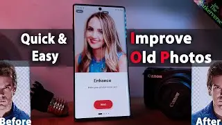 How to Fix blurred Photos using your Android Phone - 2021 Guide (Enhance old photos for FREE)