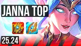 JANNA vs WARWICK (TOP) | EUW Grandmaster | 25.24