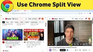How to Use chrome split tabs in one window - ( Laptop & PC )