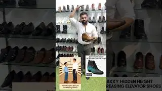 Stand Taller in Style! 9 cm Hidden Heel Formal Boots for Men | Bxxy Shoes | #elevatorshoes #bxxy