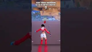 Secret Broken Underground Glitch in Fortnite Chapter 7 🤯 #fortnite #fortniteclips