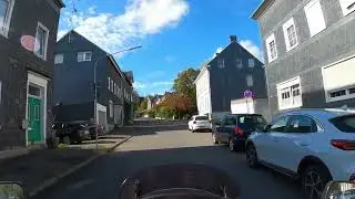 Motorrad Herbst runde im Bergischen Land. Kettenkit wechseln? TDM 850 Motovlog