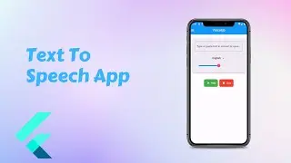 Flutter Text To Speech | Convert Text To speech in Flutter | Flutter Tts