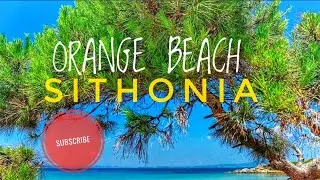 Orange Beach Sithonia Greece @bunijevacdj #walking #dronevideo