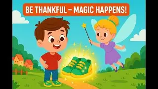 The Magic Shoes of Gratitude 👟✨| Animated Moral Story for Kids | VTM Kids TV #kidsstories #familyfun