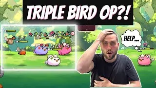 INSANE TRIPLE BIRD BUILD! | AXIE ORIGIN