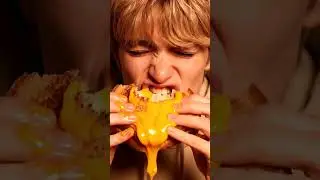 &ldquo;Eating Lava Sandwich ASMR 🥪🔥 | Melty Cheese Sounds | No Talking & Satisfying&rdquo;#satisfying #mukbang