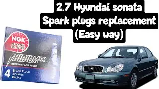 Замена свечей зажигания Hyundai Sonata 2.7 2004 года