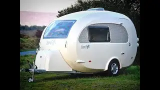 Barefoot Caravan  Funky, Small & Groovy Retro Style Camper for the Flower Child of Any Age