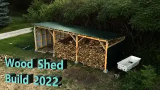 DIY Firewood Shed