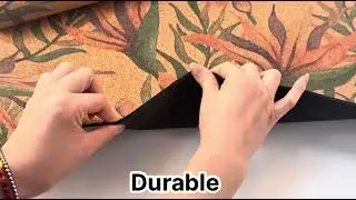Hot stamping UV rejuvenation, cork rubber is more slip resistant!