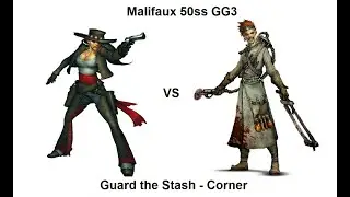 Malifaux Madness M3e GG3 Perdita Ortega (Guild) vs Dr McMourning (Resurrectionists) 50s (Game 2)