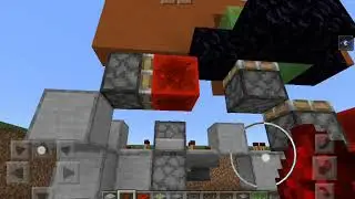 How to build a 2x2 Piston Slime Door in MCPE (I sort of know redstone now, yay!)